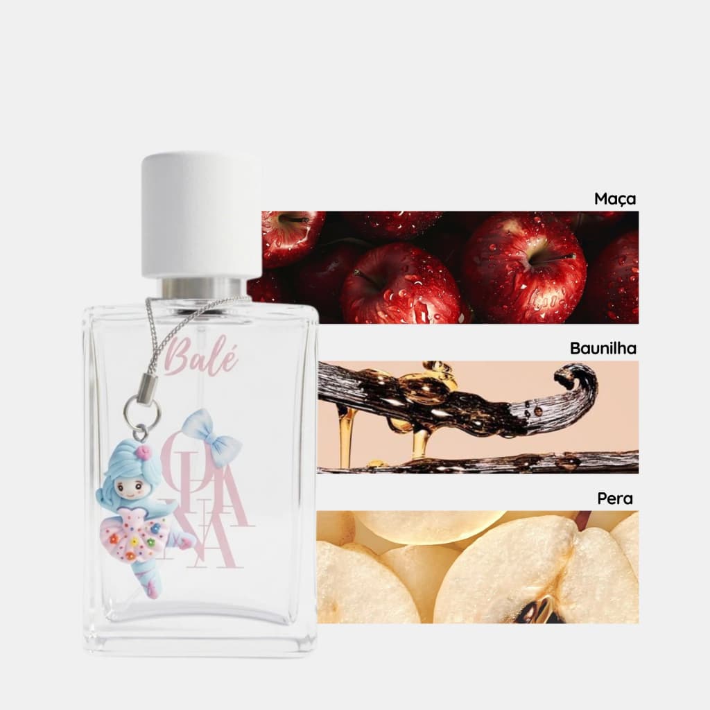 Frasco do perfume Balé