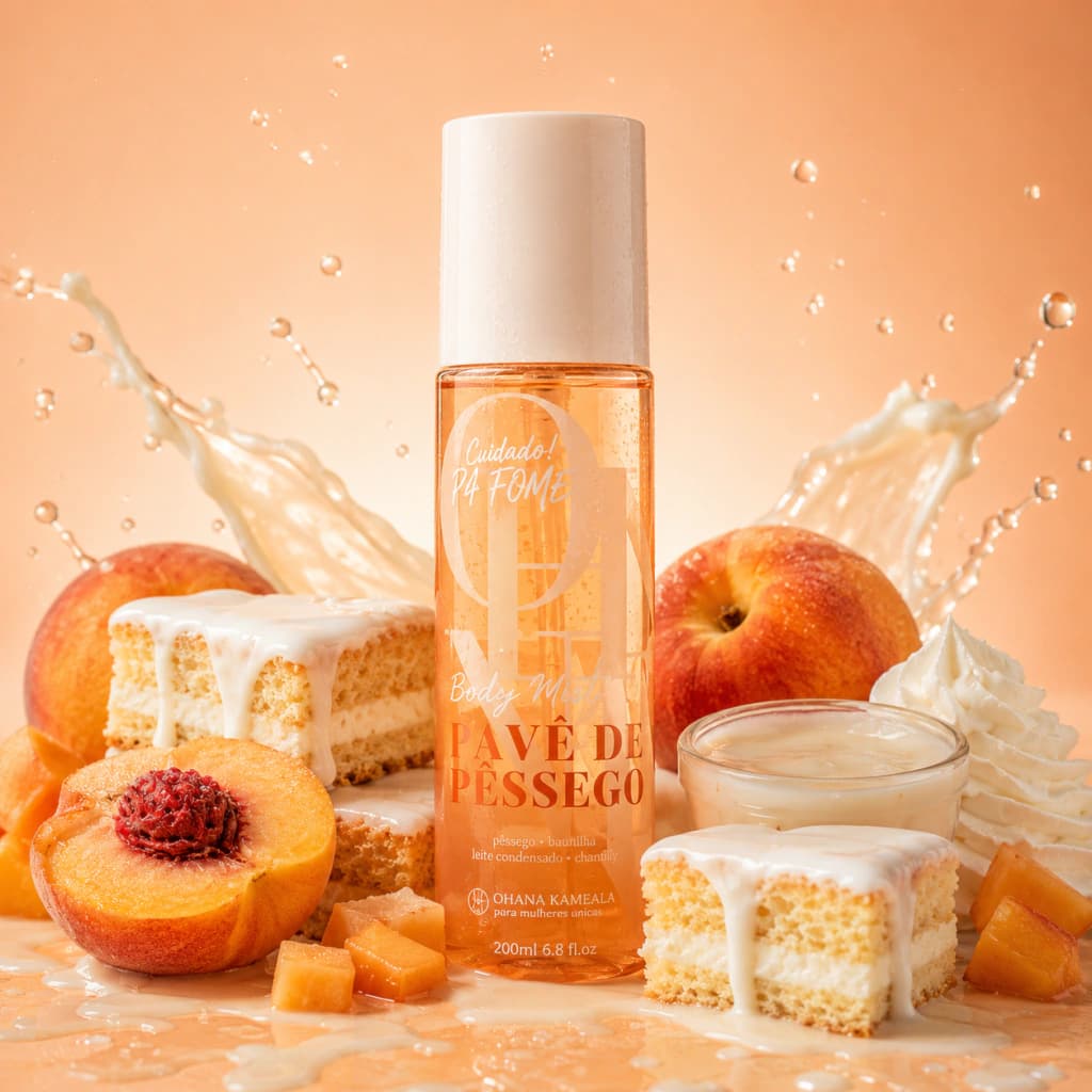 Body Mist Pavê de Pêssego